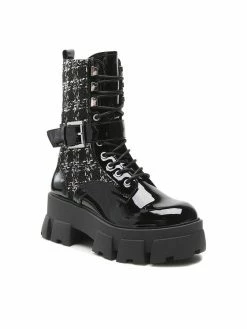 Aldo Γυναίκες Biker Μποτάκια Μποτάκια Grandleap 16310397 Μαύρο