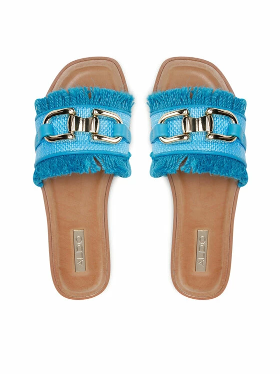 Aldo Γυναίκες Παντόφλες Fringie 16241150 Μπλε - Image 6